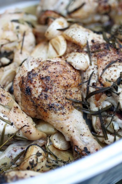 Chicken with 40 Cloves of Garlic