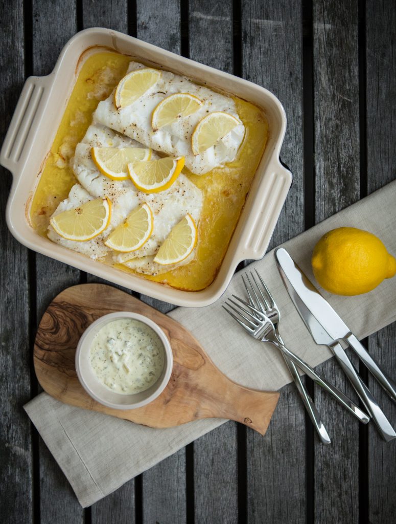Lemon Butter Cod by Primal Palate - FoodSocial