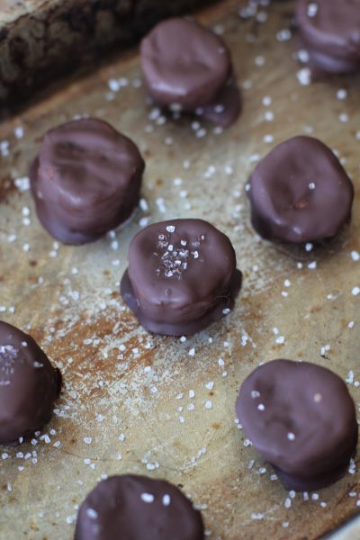 Frozen Chocolate Covered Caramelized Bananas