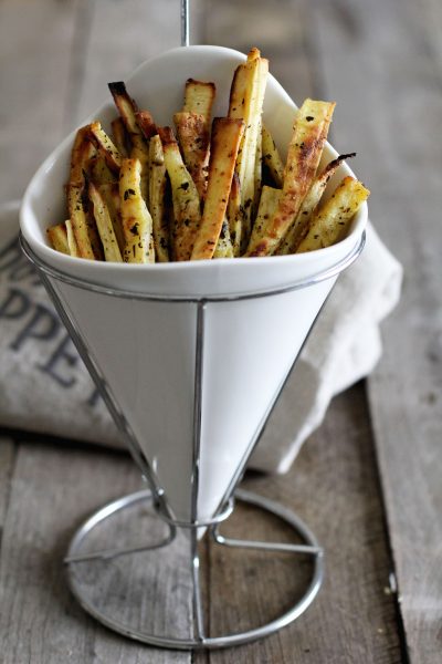 Herb Roasted Parsnip Fries