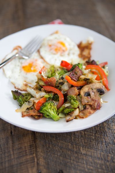 Breakfast Bacon Stir-Fry