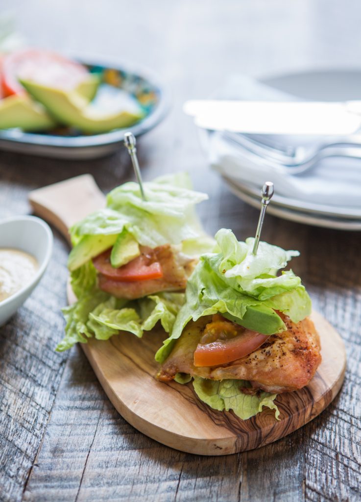 Baked Chicken Thigh Wraps by Primal Palate - FoodSocial