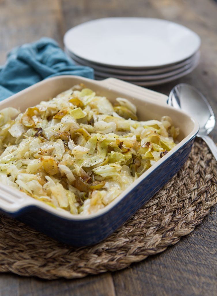 Cabbage with Onions and Apples by Primal Palate - FoodSocial