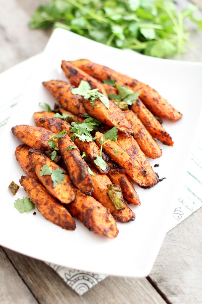 Chili Roasted Carrots by Jessi's Kitchen - FoodSocial