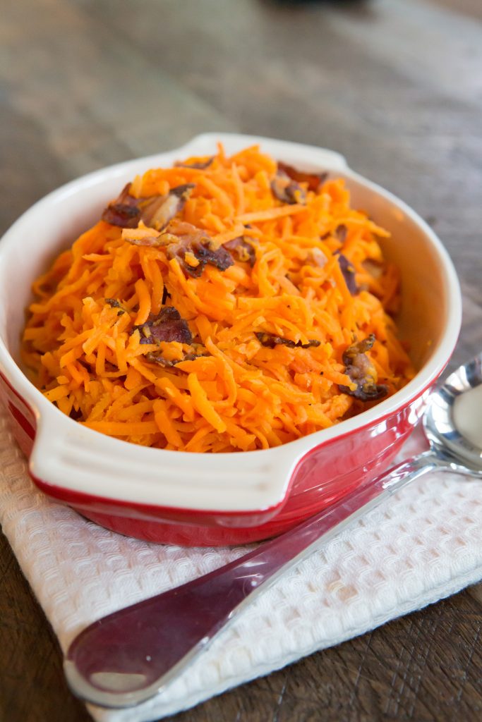 Bacon-y Sweet Potato Hash by Primal Palate - FoodSocial