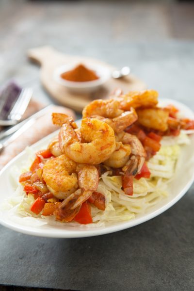 Tandoori Shrimp Stir-Fry