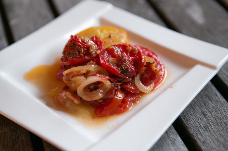 Tomato Bacon Casserole by Primal Palate - FoodSocial