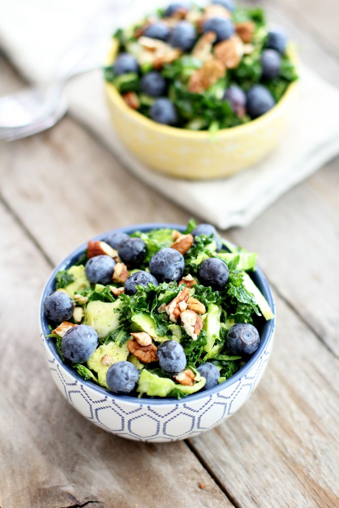 Creamy Kale and Brussels Salad by Jessi's Kitchen - FoodSocial