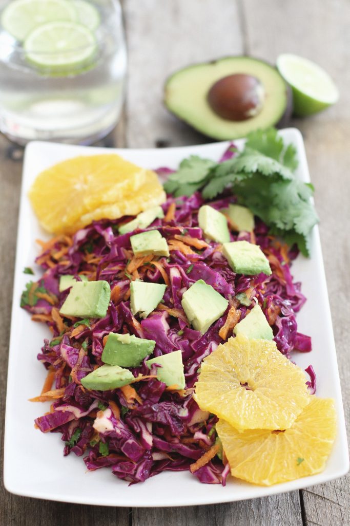 Red Cabbage Citrus Salad by Jessi's Kitchen - FoodSocial