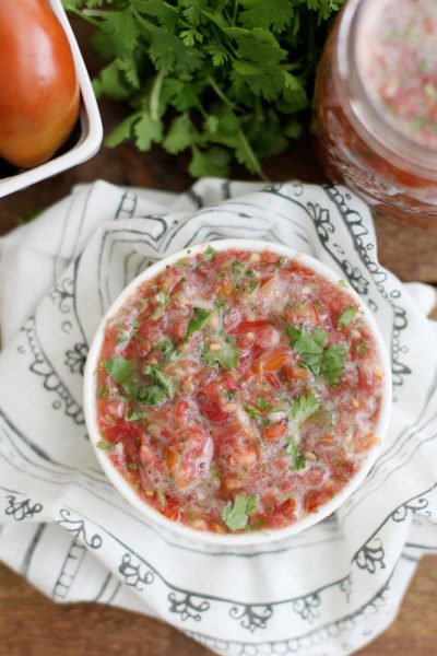 10 Minute Blender Salsa