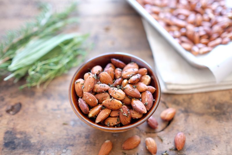 Herb Roasted Almonds by Real Simple Good - FoodSocial