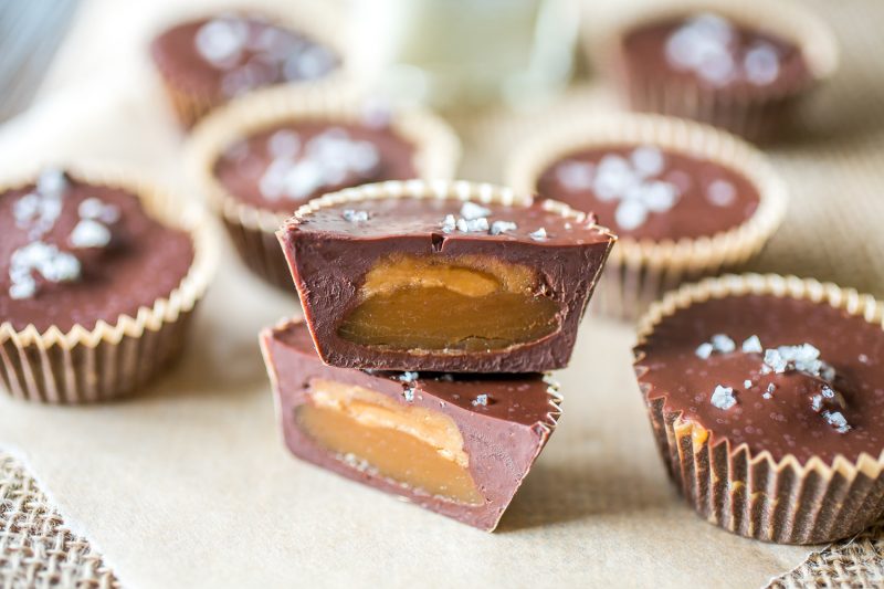 Salted Caramel Cups by Primal Palate - FoodSocial