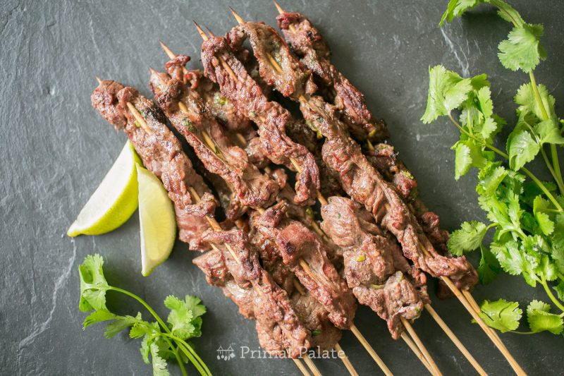 Cilantro Lime Skirt Steak by Primal Palate - FoodSocial