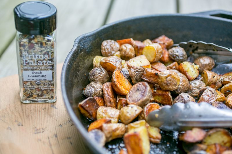 Skillet Steak Potatoes by Primal Palate - FoodSocial