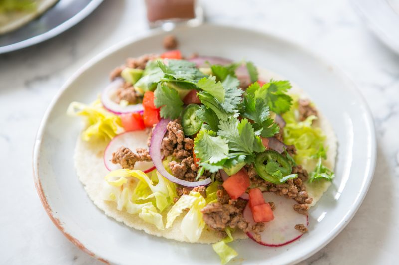 Super Easy Beef Tacos by Primal Palate - FoodSocial