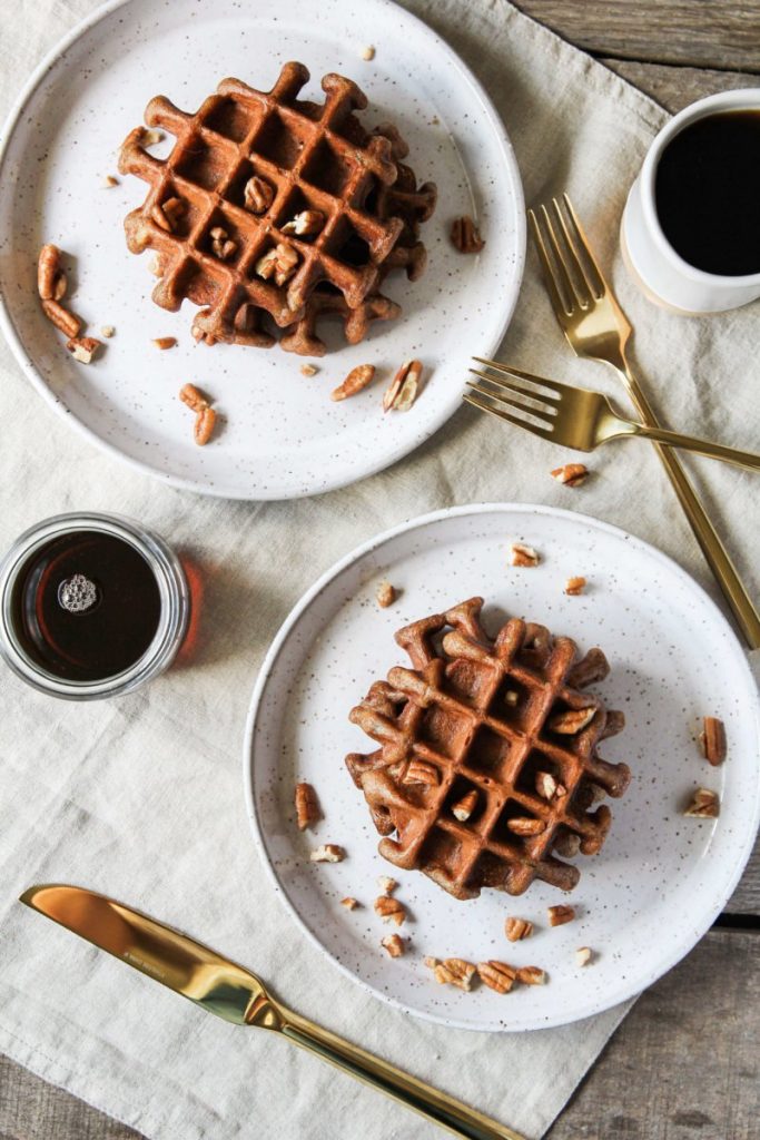 Gluten-free Zucchini Bread Waffles by Jessi's Kitchen - FoodSocial