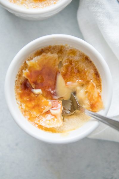 Dairy-free Crème Brûlée