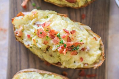 French Onion Twice Baked Potatoes