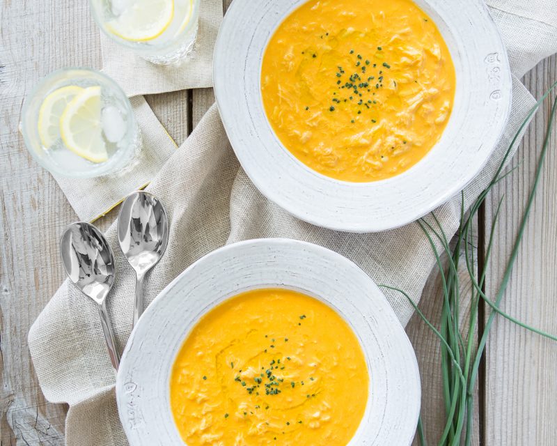 Creamy Crab Bisque by Primal Palate - FoodSocial