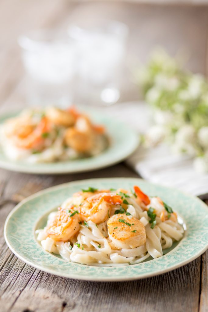 Shrimp and Scallop Scampi by Primal Palate - FoodSocial