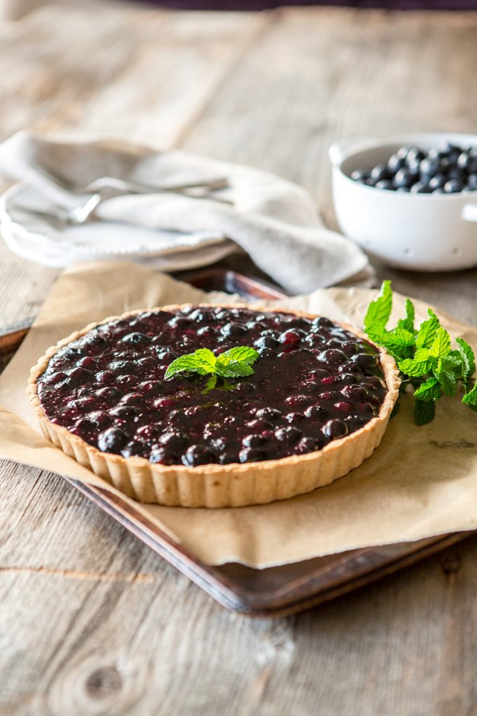 Blueberry Tart by Primal Palate - FoodSocial