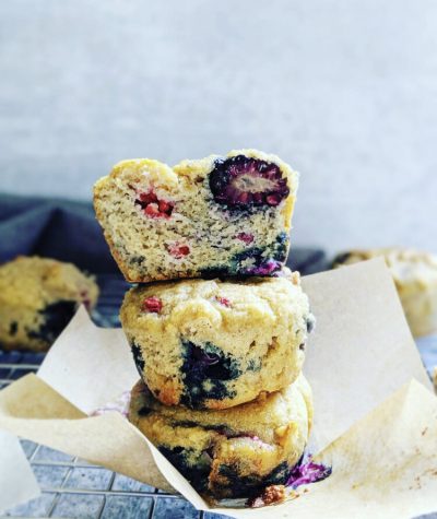 Berry Cardamom Muffins