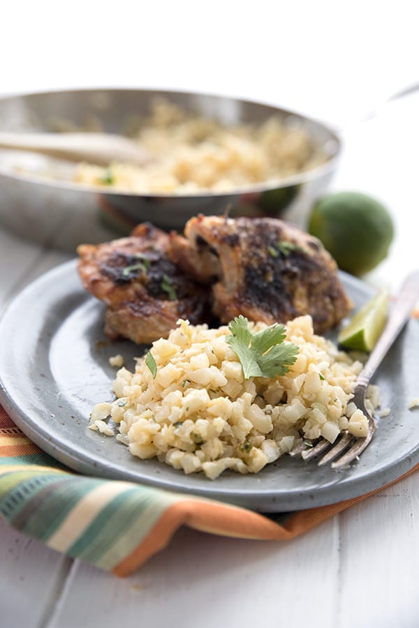 Cilantro Lime Cauliflower Rice by Carolyn Ketchum - FoodSocial