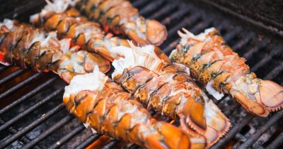 Grilled Lobster Tails