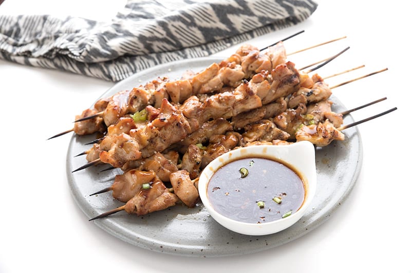 Keto Chicken Yakitori by Carolyn Ketchum - FoodSocial