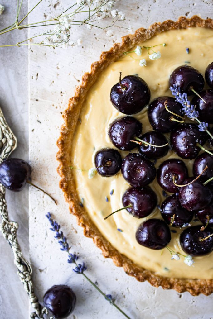 Lavender + Vanilla Tart by Inspired with a Twist - FoodSocial