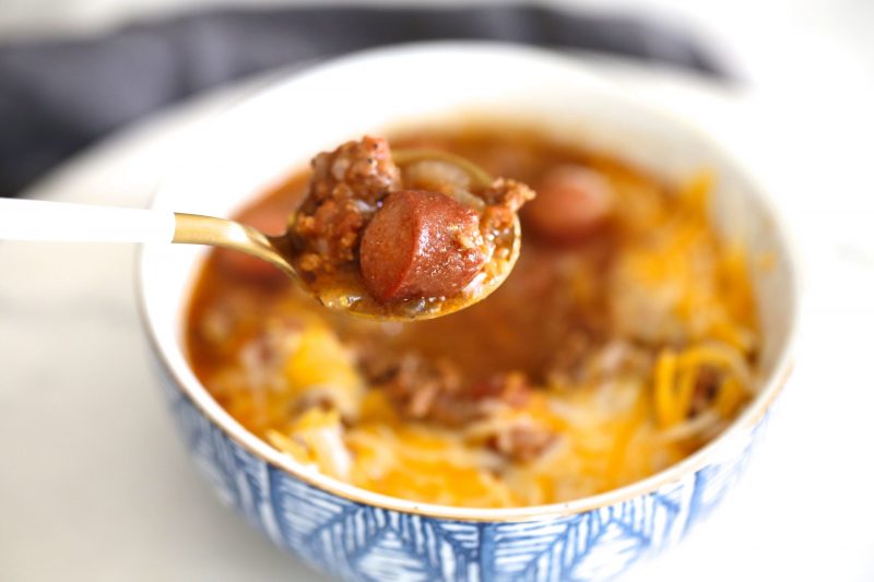 Paleo Chili Dog Soup by Jennifer Robins - FoodSocial
