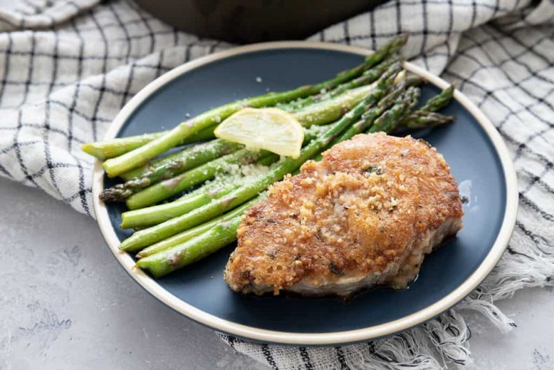 Parmesan Crusted Pork Chops by Carolyn Ketchum - FoodSocial