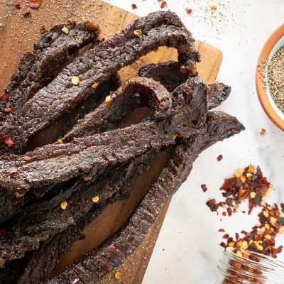 Peppery Beef Jerky