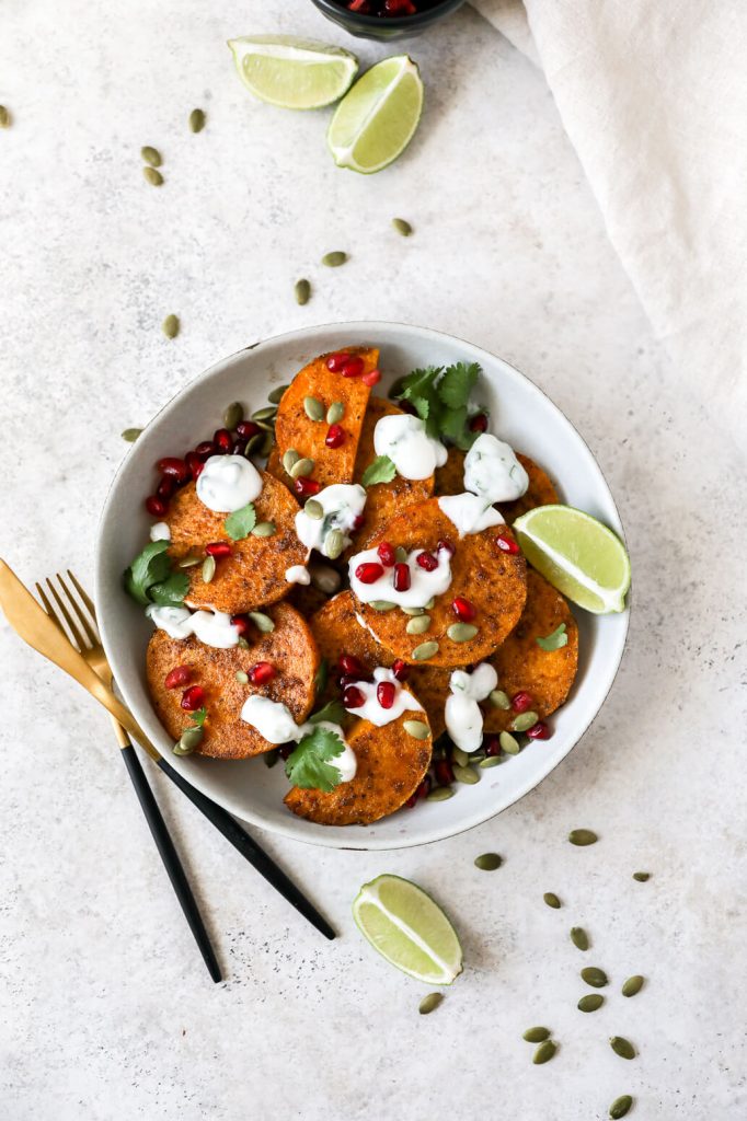 Roasted Garam Masala Butternut Squash with Yogurt Sauce by Jessi's Kitchen - FoodSocial