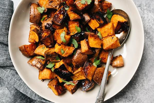 Sweet and Salty Roasted Sweet Potatoes by Bonafide Provisions - FoodSocial