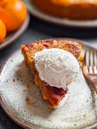 Orange Cardamom Honey Cake