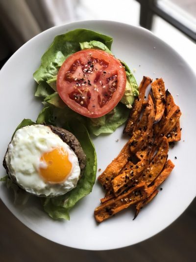 Whole30 Burger + Fries