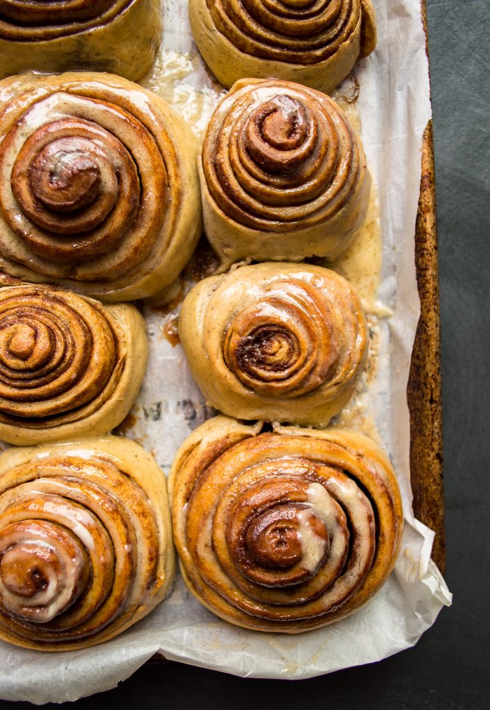 Cinnamon Rolls With Honey Mascarpone Icing by Inspired with a Twist - FoodSocial