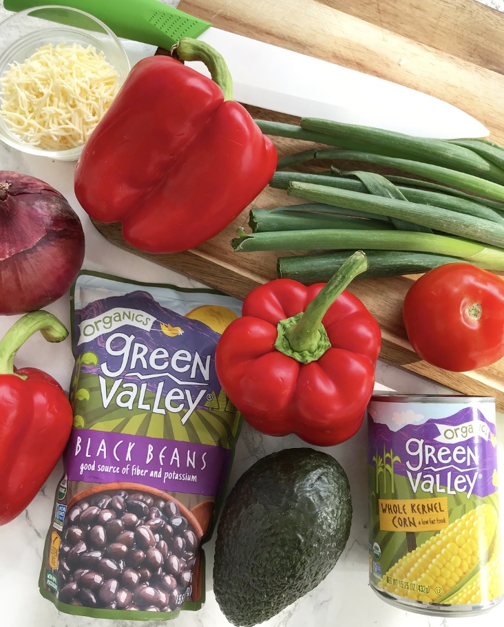 Vegetarian Stuffed Peppers with Green Valley Foods by All Roads Lead to Healthy - FoodSocial
