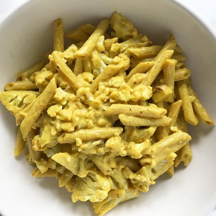Vegan Cauliflower Mac and Cheese by All Roads Lead to Healthy - FoodSocial