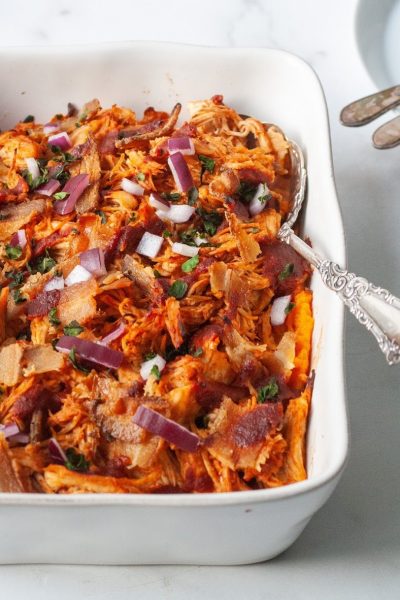 Whole30 BBQ Chicken Casserole