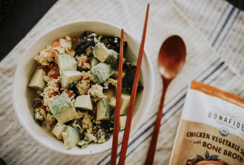 Chicken Vegetable Egg Drop Soup by Bonafide Provisions - FoodSocial