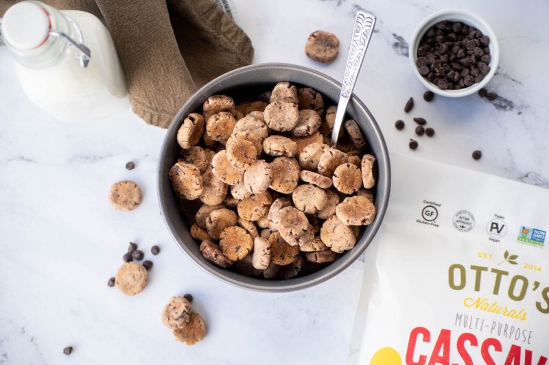 Gluten-Free Paleo Cereal (Cookie Crisp Copycat) by Otto's Naturals - FoodSocial