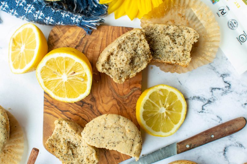 Gluten-Free Lemon Poppyseed Muffins by Otto's Naturals - FoodSocial