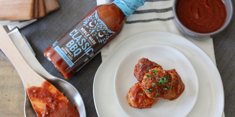BBQ Chicken Meatballs by Noble Made - FoodSocial