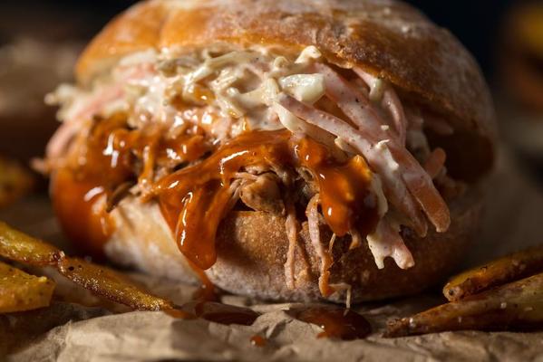 Gluten-Free Pulled Pork Sandwiches by Bonafide Provisions - FoodSocial