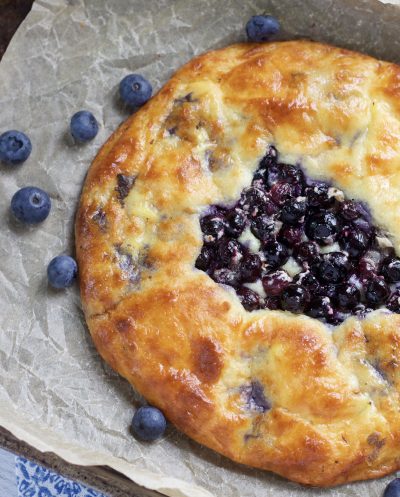 Keto Blueberry Galette