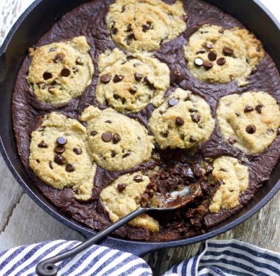 Keto Skillet Brookie