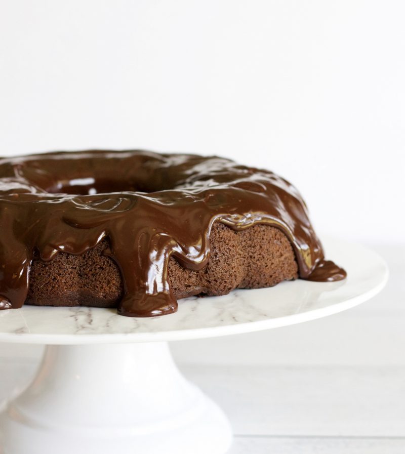 Keto Triple Chocolate Bundt Cake by Natasha Newton - FoodSocial