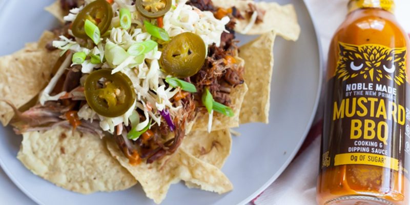 Carolina Pulled Pork Nachos by Noble Made - FoodSocial